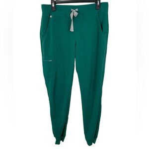 Figs Green Track Pants